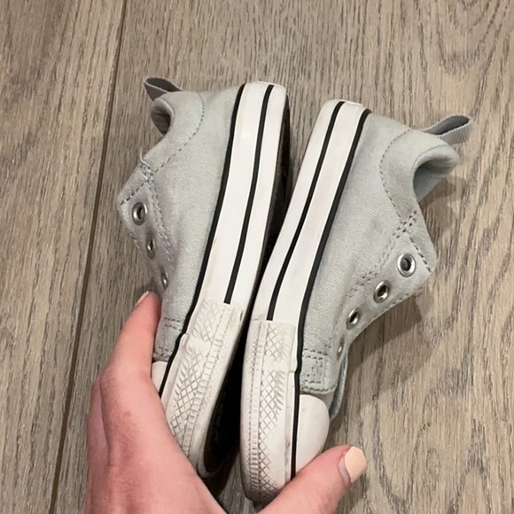 Converse Lot of 2 Gray Pink Sneakers Classic Low-Top All Star Chucks Size 7 - Picture 13 of 16